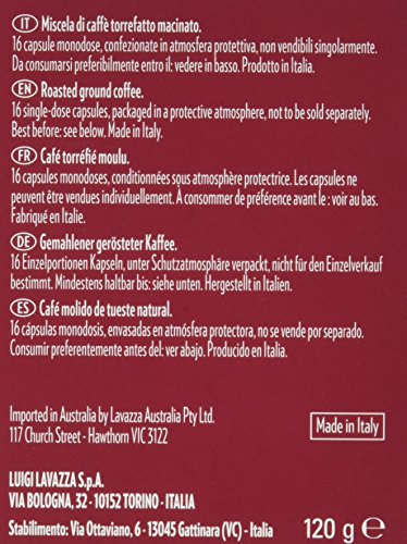 Lavazza A Modo Mio Espresso Intenso, Kaffee, Kaffeekapseln, Röstkaffee, 80 Kapseln – Bild 5