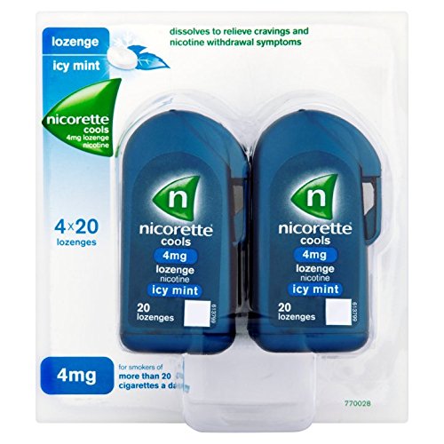 Nicorette Cools Lozenge Mint 4mg 80 [Health and Beauty]