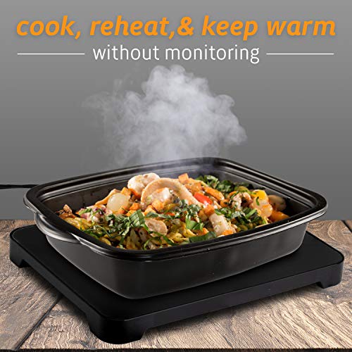 HotLogic Mini Portable Oven Food Warmer and Heater Lunch Box for Office, Travel, Potlucks