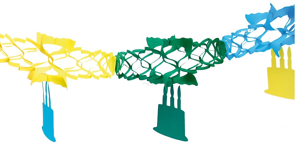 Verbetena – Garland Hanging Cakes, 012300328 (3 Meters)