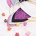 Mudder 4 Pieces Glitter Cat Ear Headbands Kitty Headbands Cat Ear Hair Hoops for Daily Wearing and Party Decoration