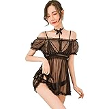 SINMIUANIME Sexy Lingerie Lace Hanging Neck Bikini