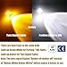 iBrightstar Newest Super Bright 3157 4157 3155 3457 Switchback LED Bulbs with Projector Replacement for Daytime Running Lights / DRL and Turn Signal Lights,White/Amber