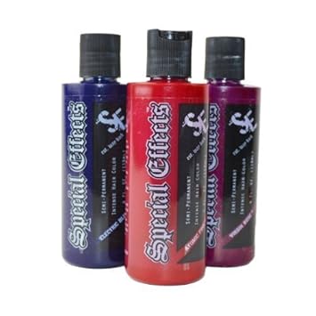 Amazon Com Special Effects Sfx Hair Color Hair Dye Blue Haired
