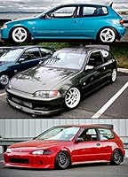 Amazon Com Cuztom Tuning Fits For 1992 1995 Civic 3 Door
