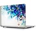 iCasso Macbook Air 13 Inch Case Rubber Coated Glossy Hard Shell Plastic Protective Cover For Apple Laptop Macbook Air 13 inch Model A1369/A1466( Leaf Girl)