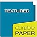 Oxford Two-Pocket Folders w/Fasteners, Light Blue, Letter Size, 25 per Box (57701)