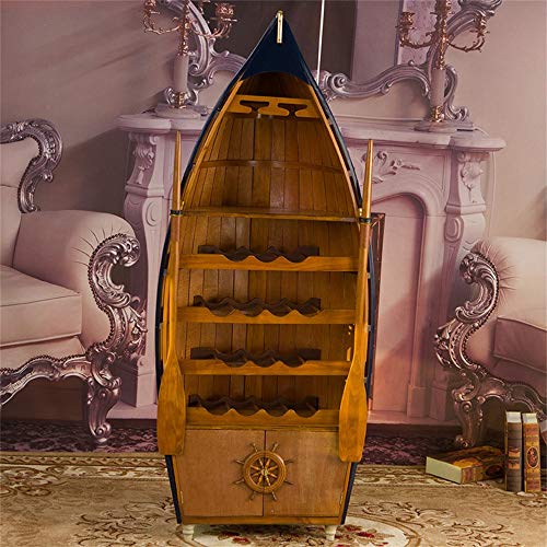 Compare Price boat shaped wine rack on