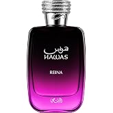 Rasasi Hawas Reina for Women - 3.38 oz EDP Spray | Gourmand, Floral, Amber, Vanilla - Eau de Parfum Spray Long-Lasting Fragrance for Women, 3.38 Ounce / 100 ml