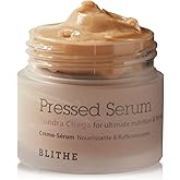 BLITHE Pressed Serum Tundra Chaga | Korean Moisturizer | Anti Aging & Skin Tightening Cream for Face | Night Cream For Woman Anti Aging | Valentines Day Gifts For Her, 0.91 fl oz