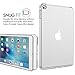 MoKo iPad Mini 4 Case - Premium Soft TPU Skin Flexible Bumper Semi-Transparent Frosted Rubber Back Cover Case for Apple iPad Mini 4 (2015 Edition) 7.9 inch iOS Tablet, Frost Clear