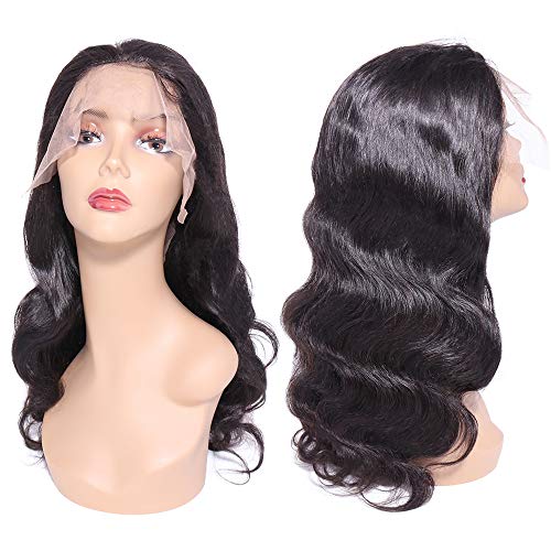 Lace-Front-Wigs-Human-Hair-Brazlian-Body-Wave-Wigs-for-Black-Women-150-Denisty-Virgin-Human-Hair-Wigs-Pre-Plucked-Hairline-with-Baby-Hair-Natural-Color-12-Inch