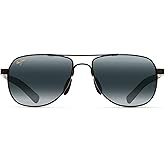 Maui Jim Polarized Men's and Women's Guardrails Aviator Sunglasses
