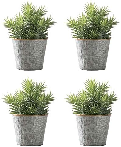 人工観葉植物 セネシオポット ブリド14 4個セット 希少 代引き不可 インテリアグリーン 15 F フェイクグリーンコーディネート