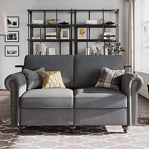 Nolany Modern Tufted Loveseat Sofa Upholstered 2 Seater Sofa Couch with