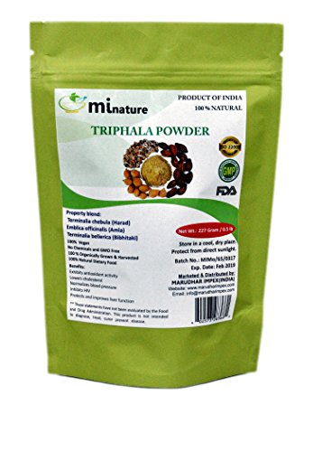 Mi nature organic triphala powder / 100% pure, natural and organi…