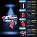 Blaster Gun for N-Strike,Newisland Foam Dart Gun with 10pcs Elite Bullets and Double Clips for Outdoor Series Elite War