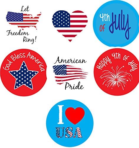 4th of July Stickers (63)