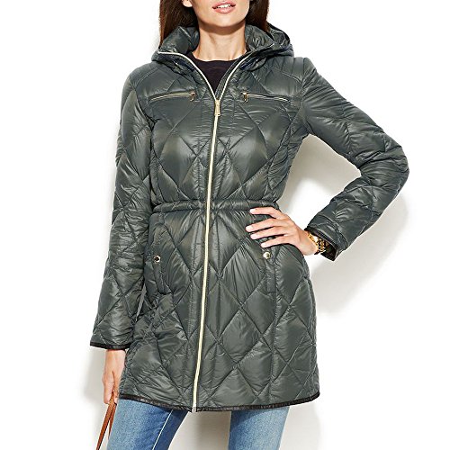 michael kors grey puffer coat