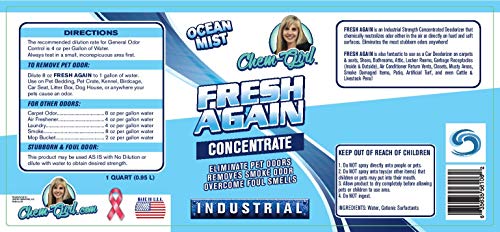 4 Chem+Girl+Deodorizer+Multi+Purpose+Neutralizes+Concentrate