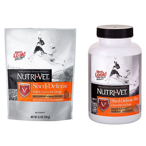 NUTRI-VET SHED DEFENSE SOFT CHEW 75CT