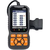 SWPHRT V520 OBD2 Automotive Diagnostic Scanner and Code Reader | PC material housing, vehicle fault retrieval, fits most vehicles after 1996, automotive diagnostic accessory