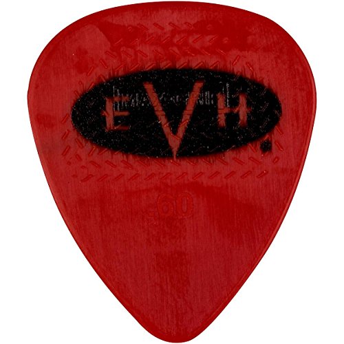 EVH Signature Series Picks (6 Pack) 0.60 mm Red/Black