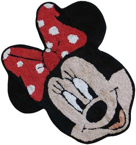Disney Minni Maus Teppich Minnie Mouse Form Bunt H 83cm X B 72cm L 83cm X B 72cm Amazon De Baby