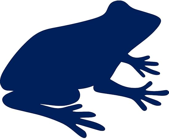 Amazon Angdest カエル シルエット 4 8 X 3 8 Nbfu Decals ステッカー デカール 車 バイク