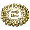 AzKrafts-Lot-Of-26-Pcs-175-Ht-Camel-Horse-Sheep-Brass-Sleigh-Bells-Indian-Vintage-Style