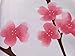 Home Classics Cherry Blossom Fabric Shower Curtain, Pink, 70