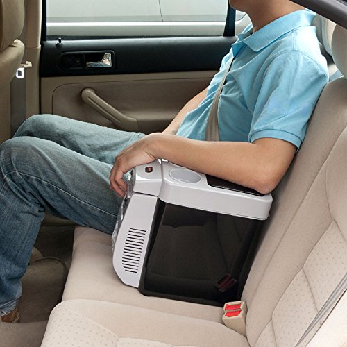 SD Portable 7L Mini Car Freezer Cooler Warmer Refrigerator Travel Cooler Box US - Thumbnail 7