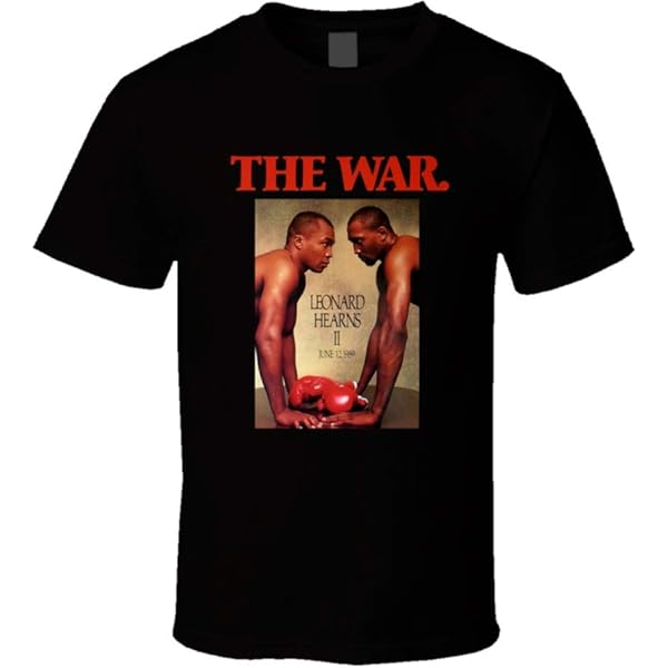 公式 Tシャツ ハグラー 対 レナード シュガー・レイ・レナード vs. マービン・ハグラー 1987 Tシャツ