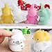 Outee 30 Pcs Mochi Squishies Toys Animal Stress Squishies Mochi Squeeze Mochi Cat Stress Squishies Cat Toy Stress Animals Mochi Squeeze Toy Kawaii