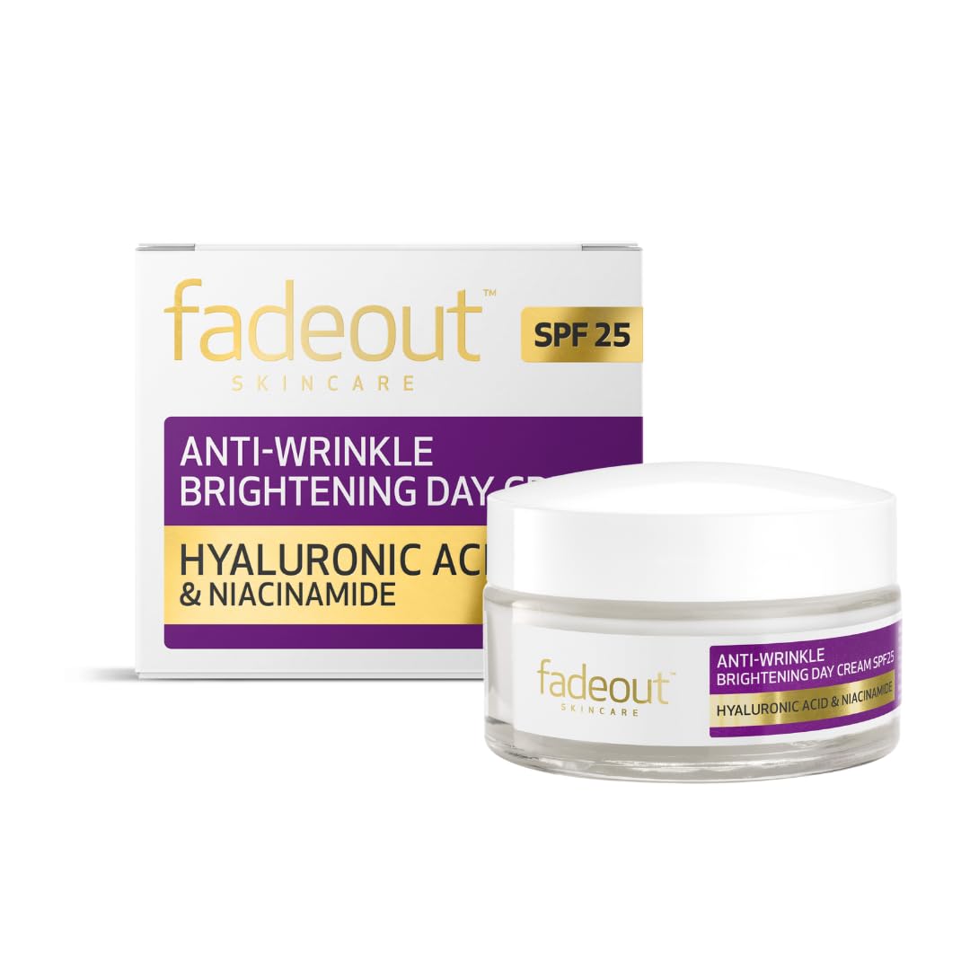 Fade Out Advanced+ Age Protection Even Skin Tone Day Cream - Brightening Cream With Hyaluronic Acid and Niacinamide, SPF 25, 50ml