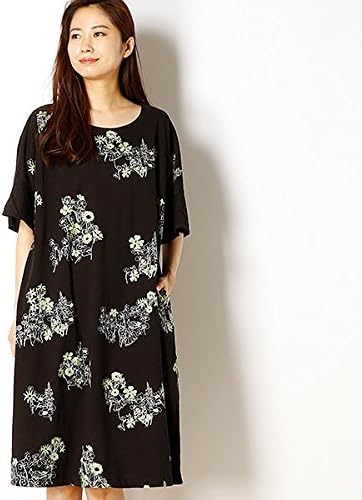 Amazon スーパーハッカ Super Hakka 30 天竺草原刺しゅう ワンピース 90ブラック 99 F ワンピース チュニック 通販