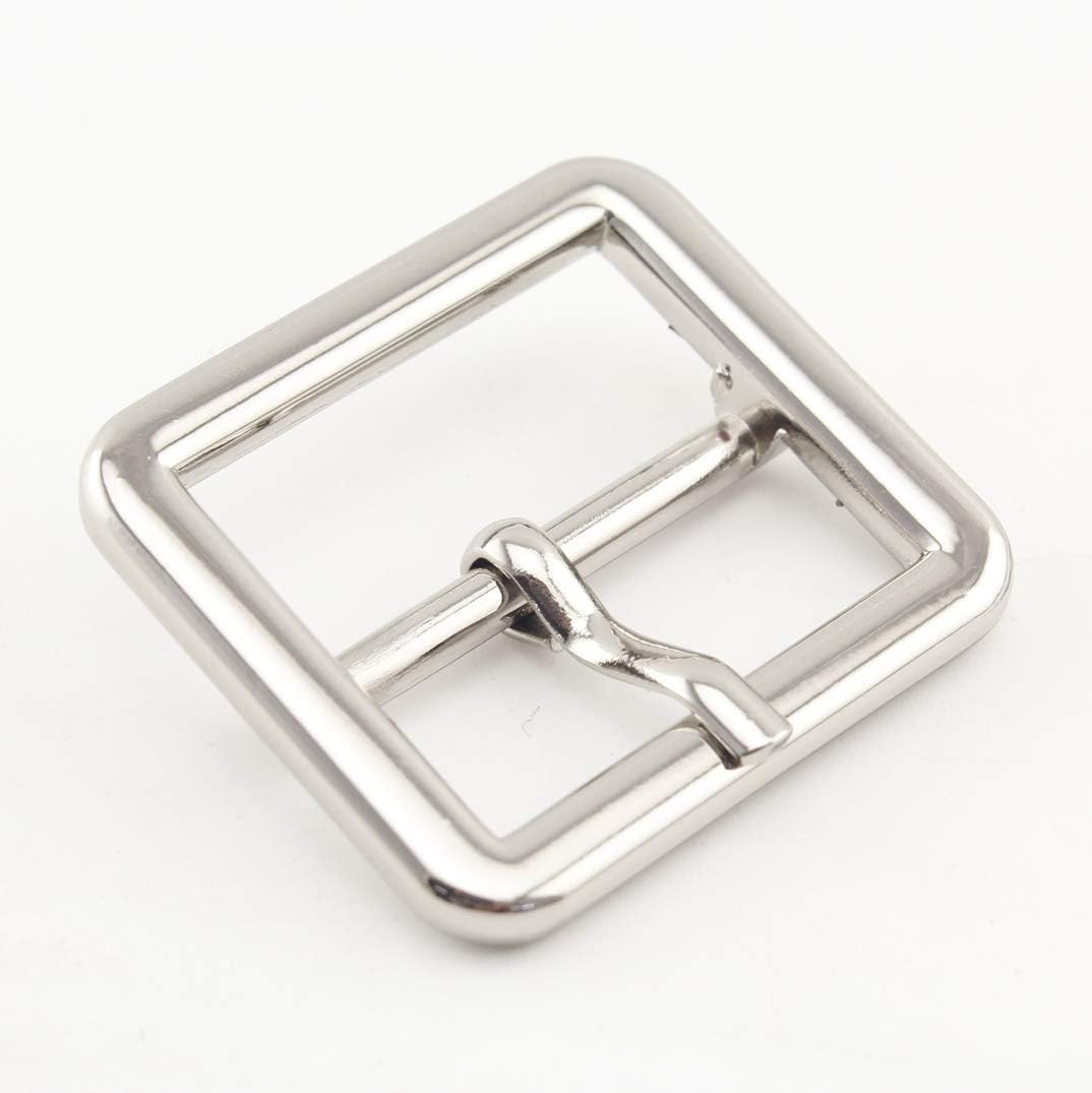 2.5cm Zinc Alloy Center Belt Buckle for Belts and Leather Crafts Heavy