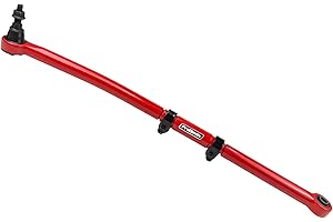 1.5-8" Lift Front Adjustable Track Bar for 2017-2022 Ford F250 F350 4X4 Suspension Forged Adjustable Track Bar (Red）