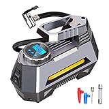 Huahua Compresor Aire Coche,120W Dc12V Compresor Aire Portatil,Bomba Electrico c