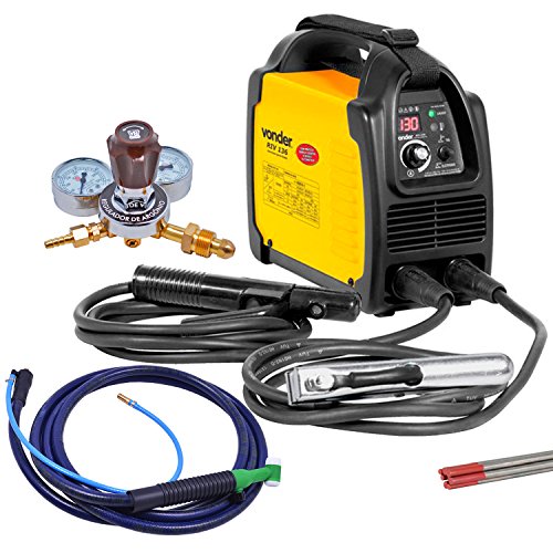 Inversora Solda Bivolt c/ Tocha Tig e Regulador de Pressão mais Eletrodos Grátis