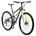 Schwinn Traxion Full Dual-Suspension Mountain Bike, Featuring 18-Inch/Medium Aluminum Frame and 29-Inch Wheels with Mechanical Disc Brakes, 24-Speed Shimano Drivetrain, Matte Grey/Neon Greenthumb 1