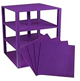 Premium Purple Stackable Base Plates - 4 Pack 10
