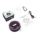 Elivebuy® 5 Watt Driver Portable Waterproof Bluetooth 3.0 Speaker Rugged Wireless For Outdoor/Shower with Built-in Microphone & Suction Cup & Snap Hook - Purple