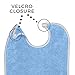 Terry Adult Reusable Bibs with Velcro Closure, 18