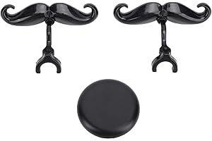 NOENNULL 2 Pack Clip On Mustache For Euphoniums & Trombones - Includes Protective Case - Great Accessory For Young Musicians 