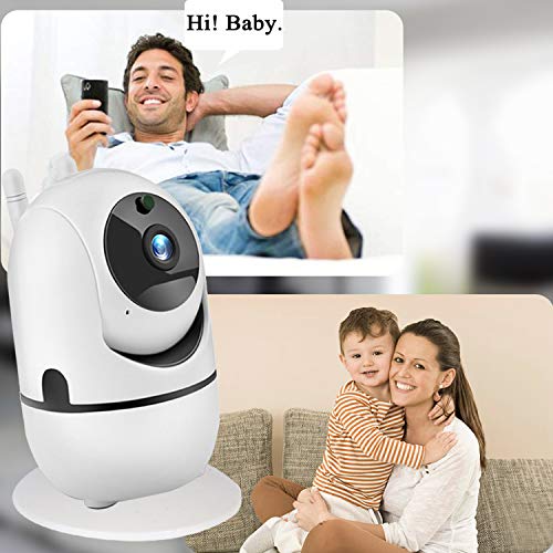 ZLFT Full HD 1080P 2MP WiFi Camera Indoor Pan/Tilt Wireless IP Camera,Remote Baby/Pet Monitor,Home Video Surveillance System,Intelligent Tracking,355°Horizontal&90°Vertical Rotation,IR Night Vision - Thumbnail 3