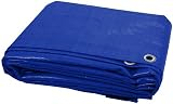 B2C Tarpaulin Regular Heavy Duty Waterproof Cover 70GSM 1.5x2m Blue view 3