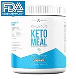Keto meal replacement with BHB, MCT, and Protein. Energetic weight loss Chocolate
