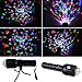 GYBest Multi-functional 2 in 1 Portable LED Flashlight Outdoor + RGB Stage Lighting for Disco DJ Home Party Club Show