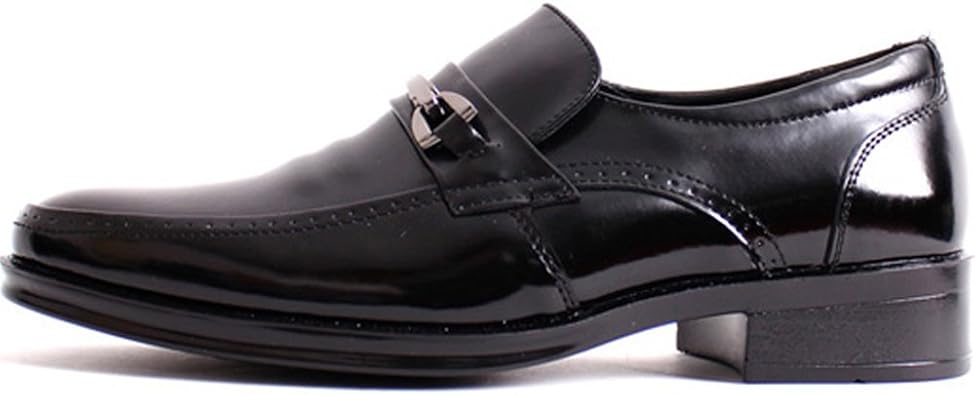 Amazon.com: New Fashion para hombre slip on Vestido Formal Casual piel  Zapatos Negro, negro, 10.5 D(M) US: Shoes
